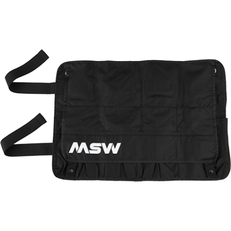 MSW Tool Wrap - Black - Bag shown being unrolled