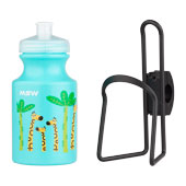 Kids Handlebar-Mounted Water Bottle and Cage Kit